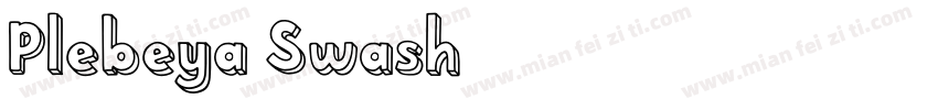 Plebeya Swash 4字体转换